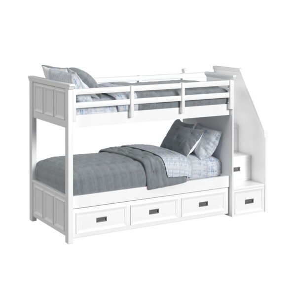 Hampton Kids - Bunk With Staircase And Trundle